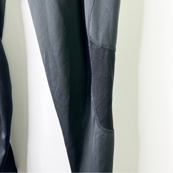 Adidas Performance Athletic Leggings Training Ankle Zipper Mesh Black Size M - Picture 12 of 14
